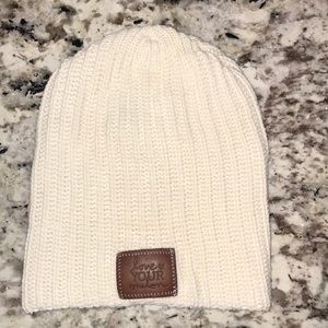 Love Your Melon Cream Beanie